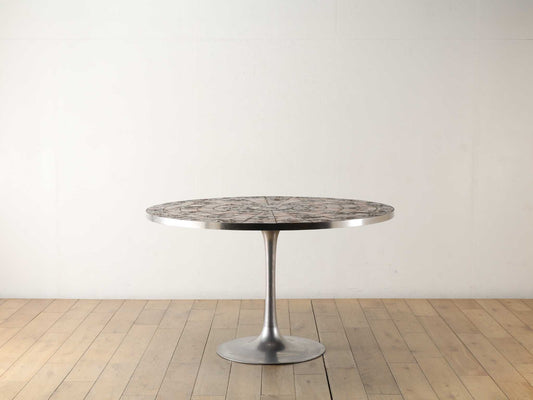 POUL CADOVIUS タイルトップラウンドテーブル