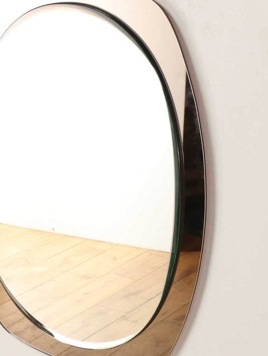 イタリアングラスウォールミラー