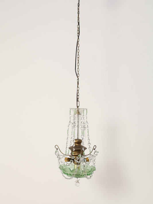 シャンデリア　グリーン