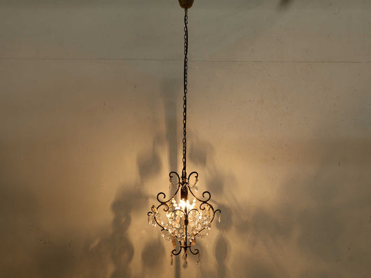 シャンデリア　ピンク