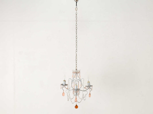 シャンデリア ピンク