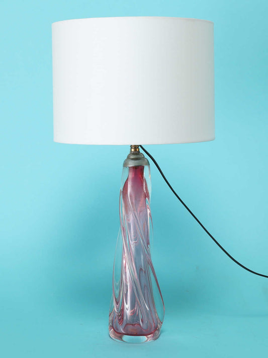 VAL SAINT LAMBERT グラステーブルランプ