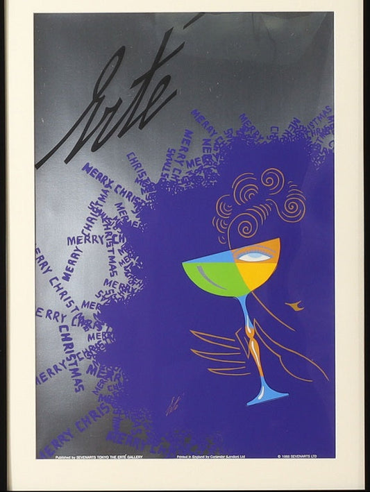 エルテ Merry Christmas ポスター