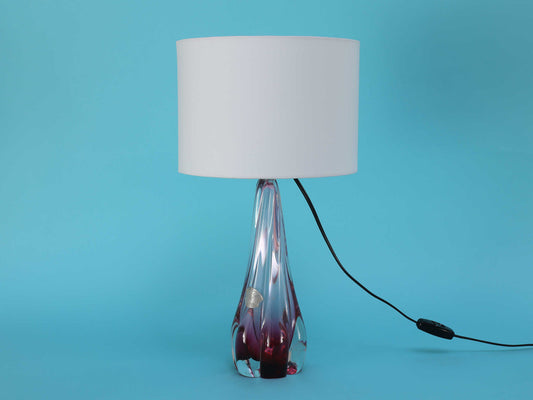 VAL SAINT LAMBERT グラステーブルランプ