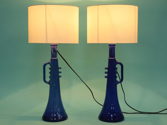 トランペットテーブルランプ