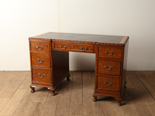 レザートップデスク