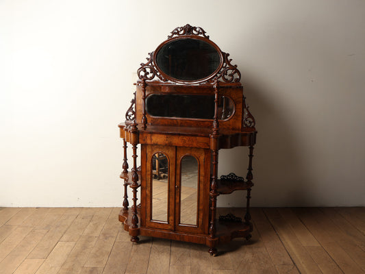 ヴィクトリアンミラーバックサイドボード