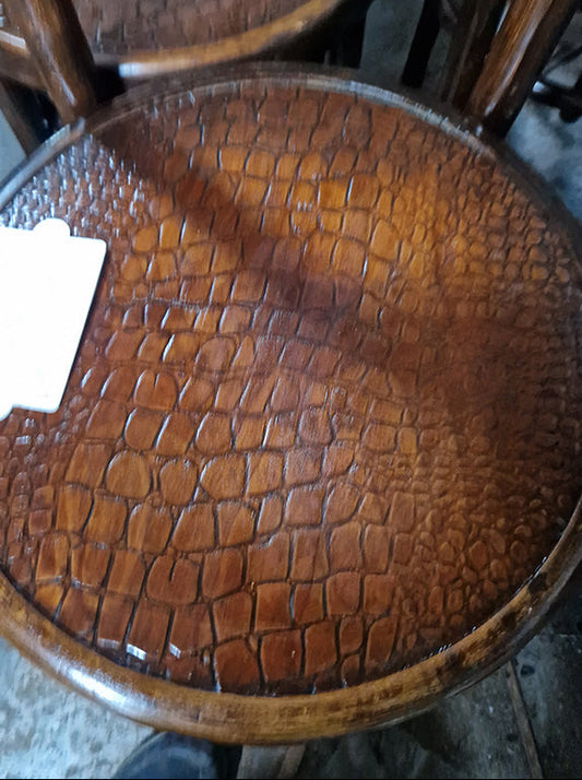 MUNDUS＆J.J KOHN ベントウッドチェア　クロコ