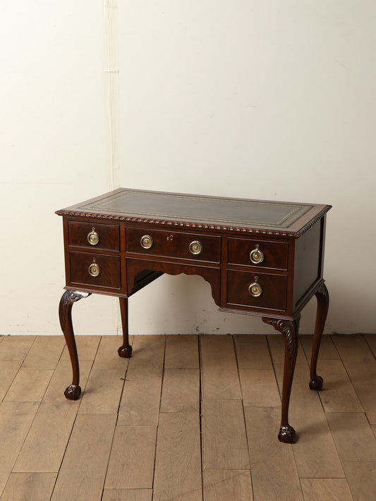 WARING & GILLOW レザートップデスク