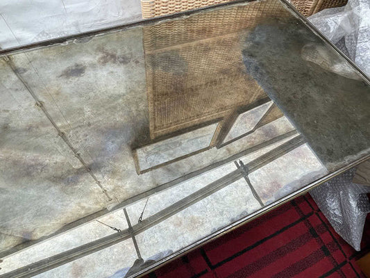 グラストップコーヒーテーブル