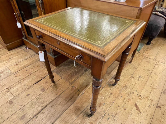 レザートップデスク