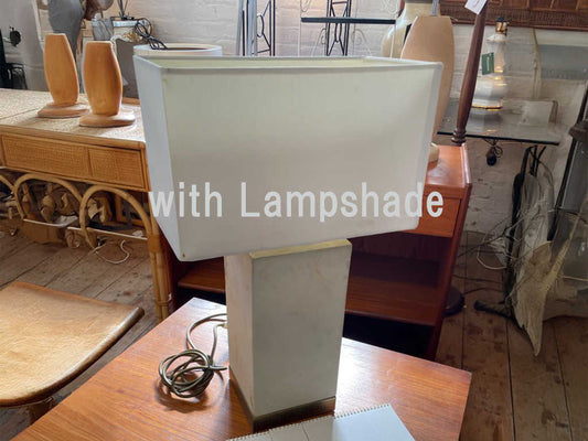 トラバーチンテーブルランプ