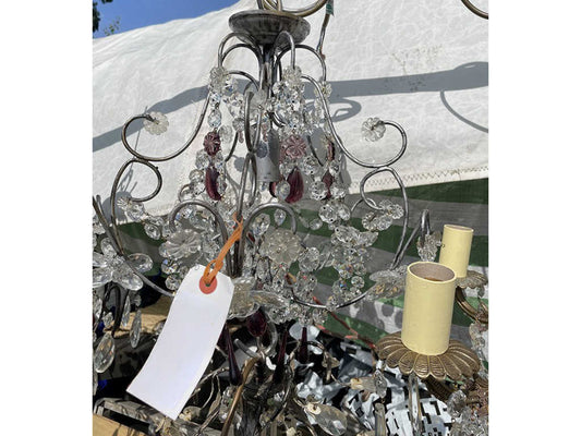 シャンデリア　パープル