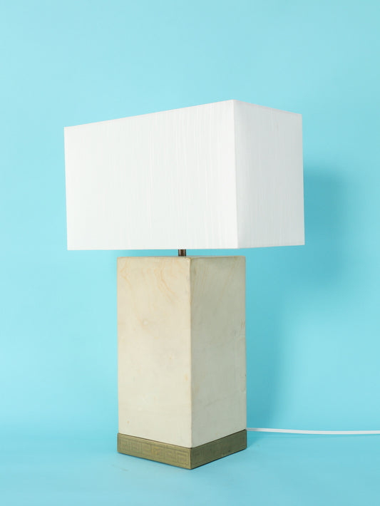 トラバーチンテーブルランプ