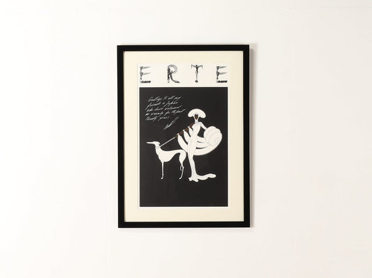 エルテ Ebony and White ポスター