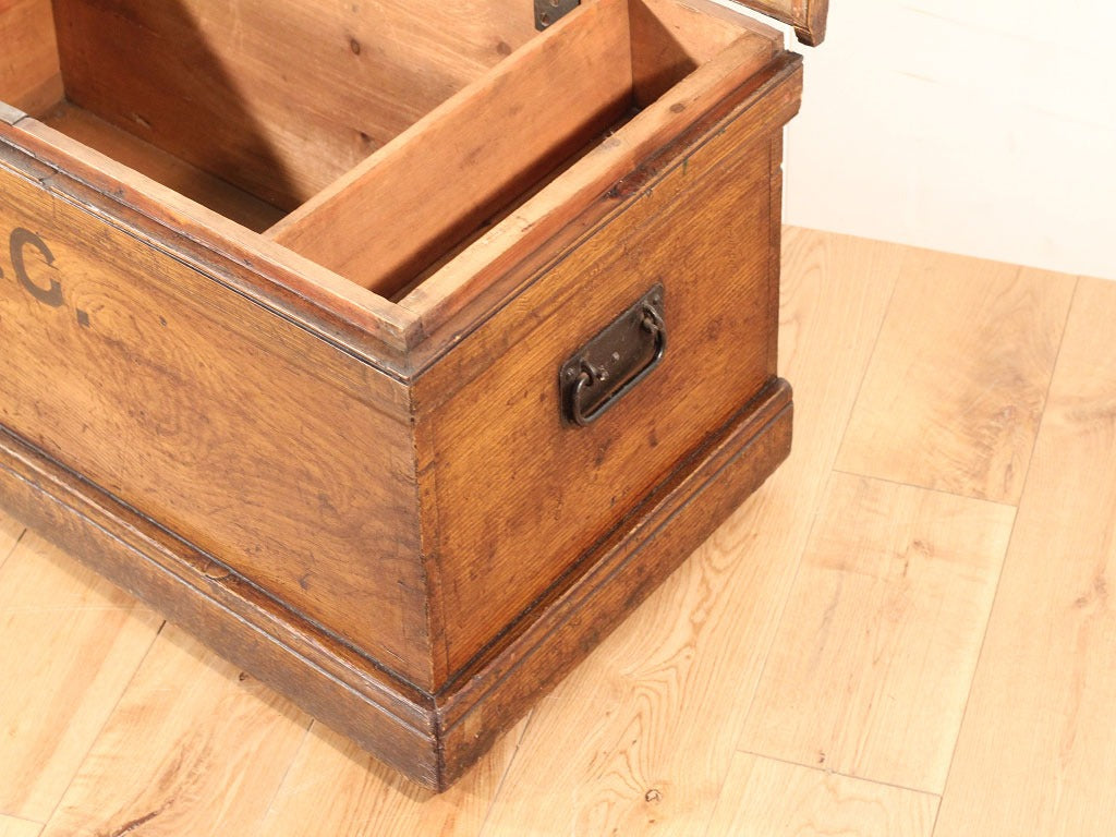 パインブランケットボックス | ロイズ・アンティークス | ヨーロッパの