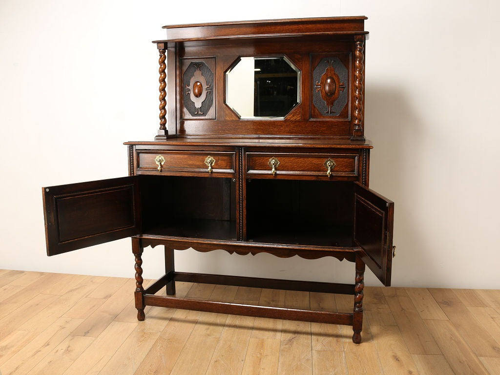 ミラーバックサイドボード | ロイズ・アンティークス | ヨーロッパの