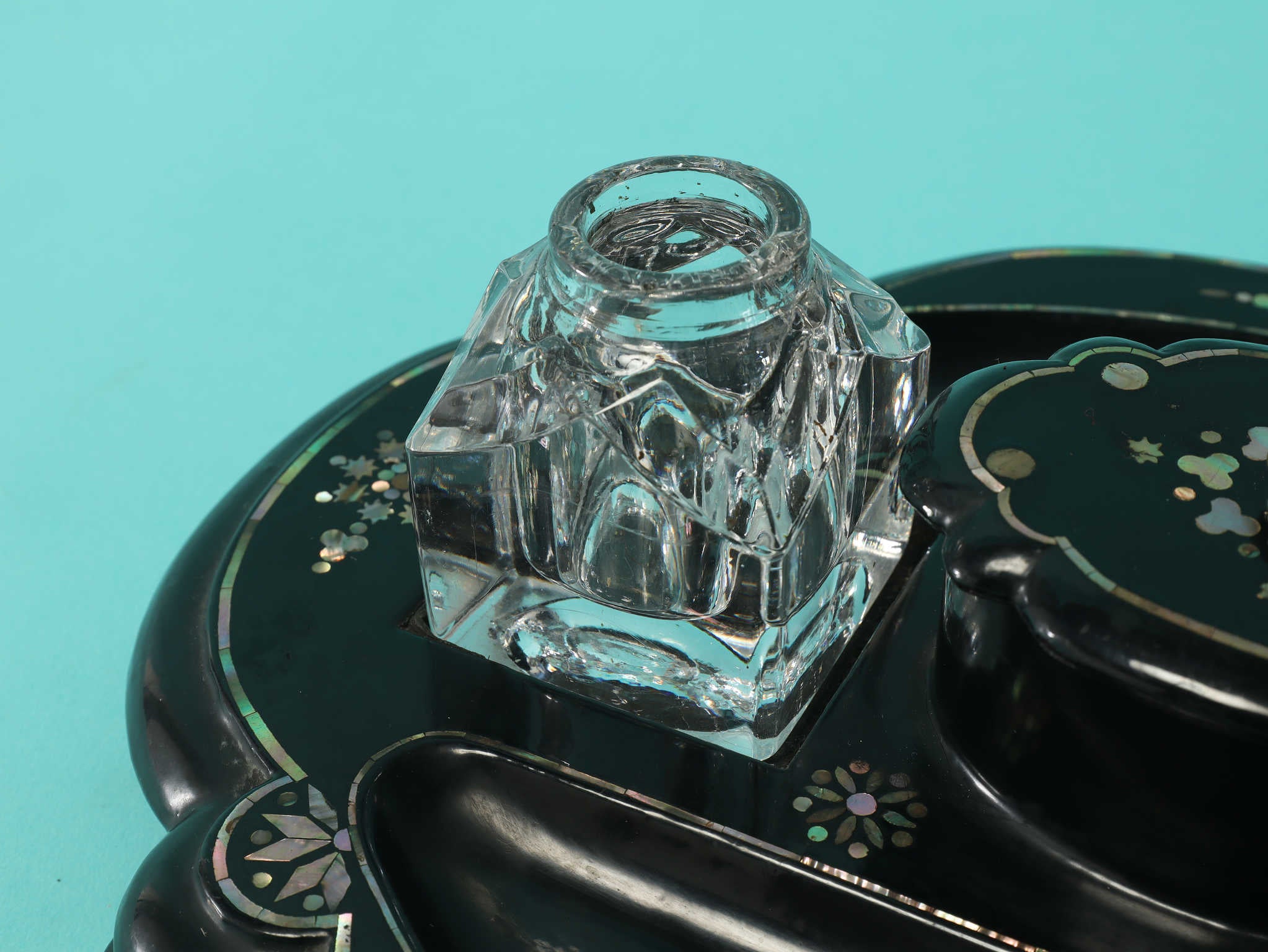 ヴィクトリアンインクウェルセット | ロイズ・アンティークス