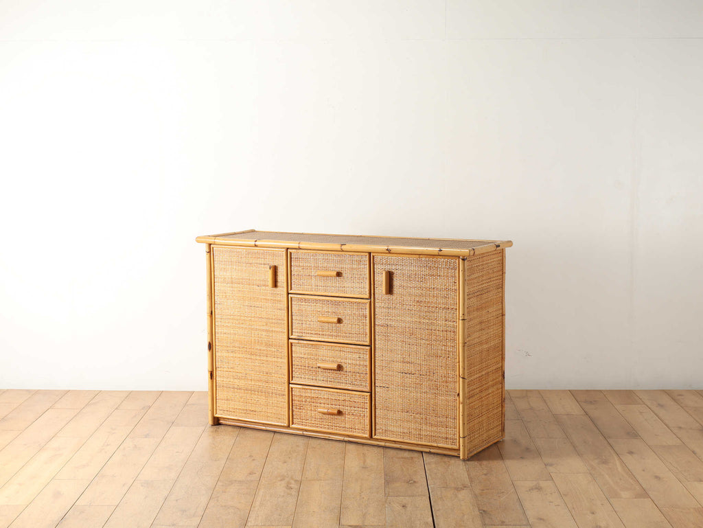 バンブーキャビネットチェストアンティーク家具