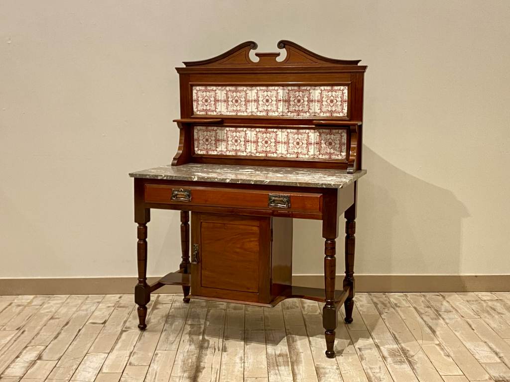 アンティーク 家具 サイドテーブル ウォッシュスタンド 1900年頃