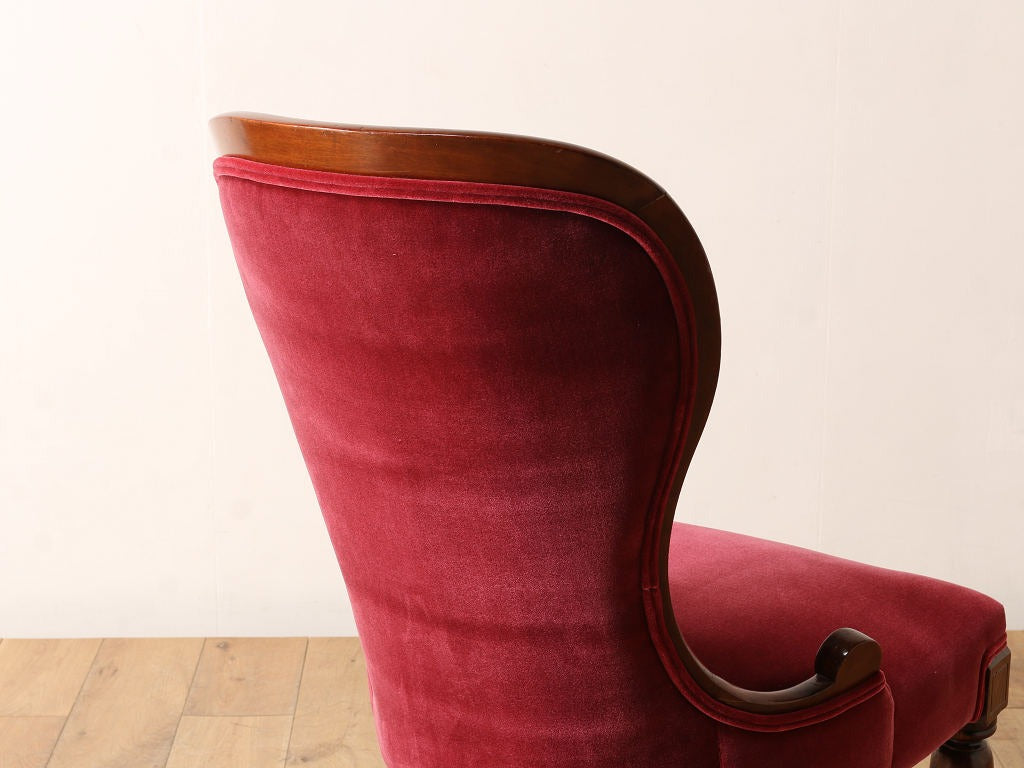 WORLD VISION ワールドビション サロン用 アンティーク チェア パルテノン アンティーク / プチポワン生地が素晴らしい