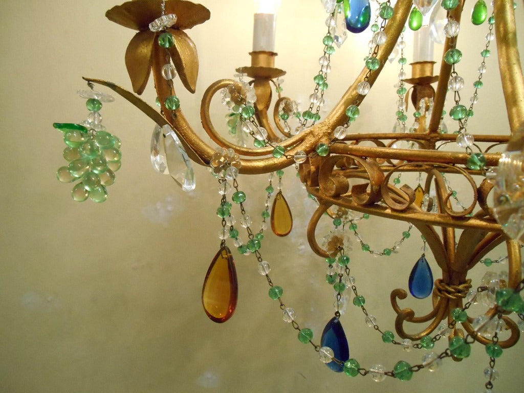 シャンデリア フルーツ | ロイズ・アンティークス | ヨーロッパの