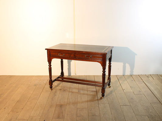 WARING&GILLOWSレザートップデスク