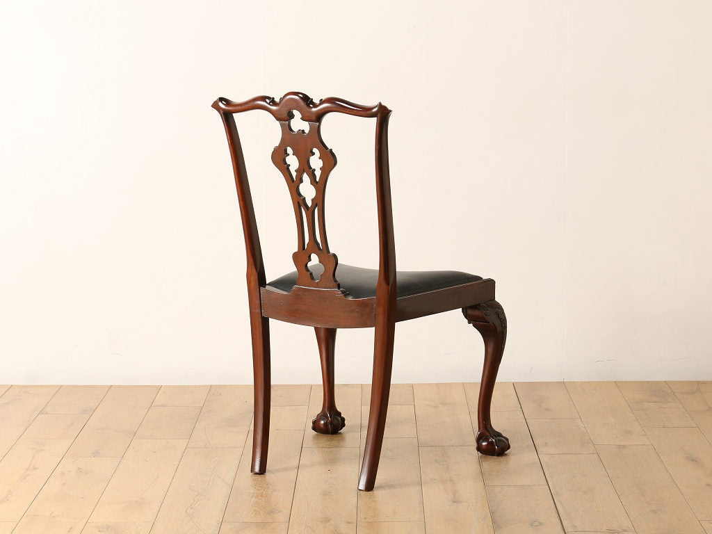 L3705-222-1 英国アンティーク チッペンデールチェア ダイニングチェア 73912 家具・インテリア L3705-222-1 英国アンティーク