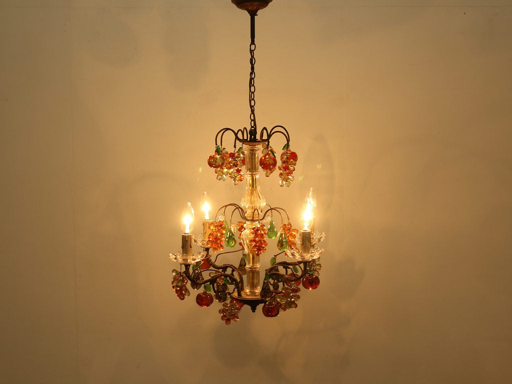 フルーツシャンデリア | ロイズ・アンティークス | ヨーロッパの